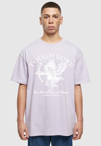 2Y Studios T-Shirt 'Tough Love' in Lila: predná strana