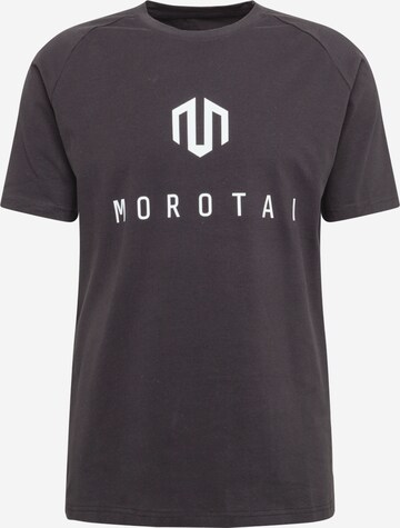 T-Shirt fonctionnel MOROTAI en noir : devant