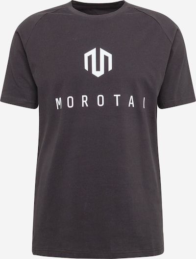 Tricou funcțional MOROTAI pe negru / alb, Vizualizare produs
