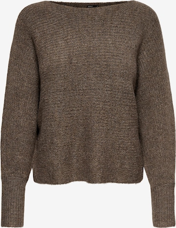 Pull-over 'Daniella' ONLY en marron : devant