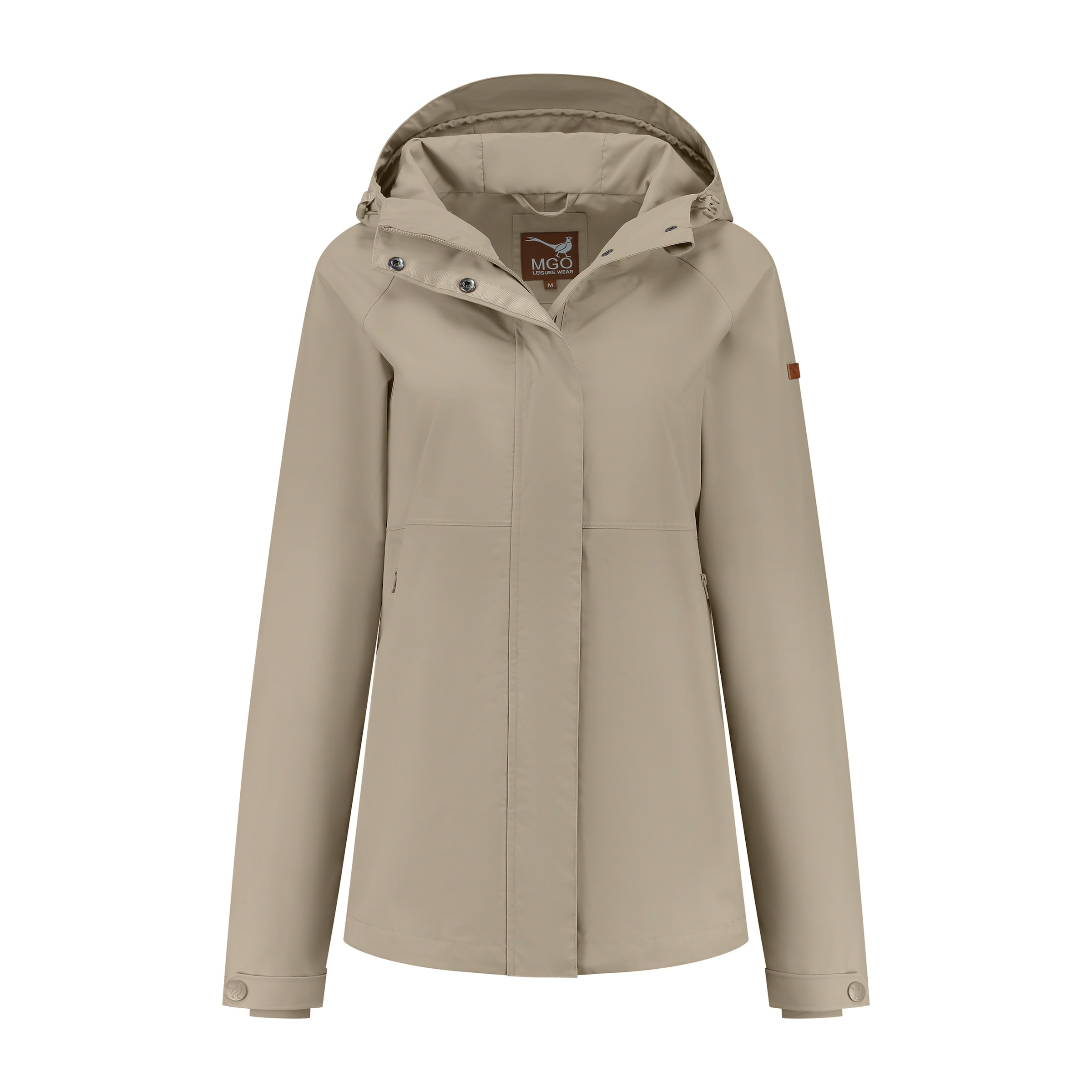MGO Funktionsjacke 'Skylar' in Beige: Vorderseite