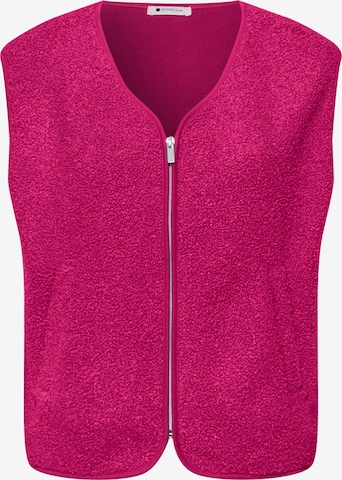 STREET ONE Weste in Pink: Vorderseite