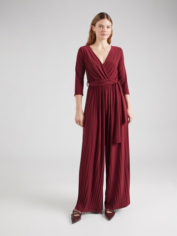 Tuta jumpsuit 'Av44aa' di ZABAIONE in rosso: frontale