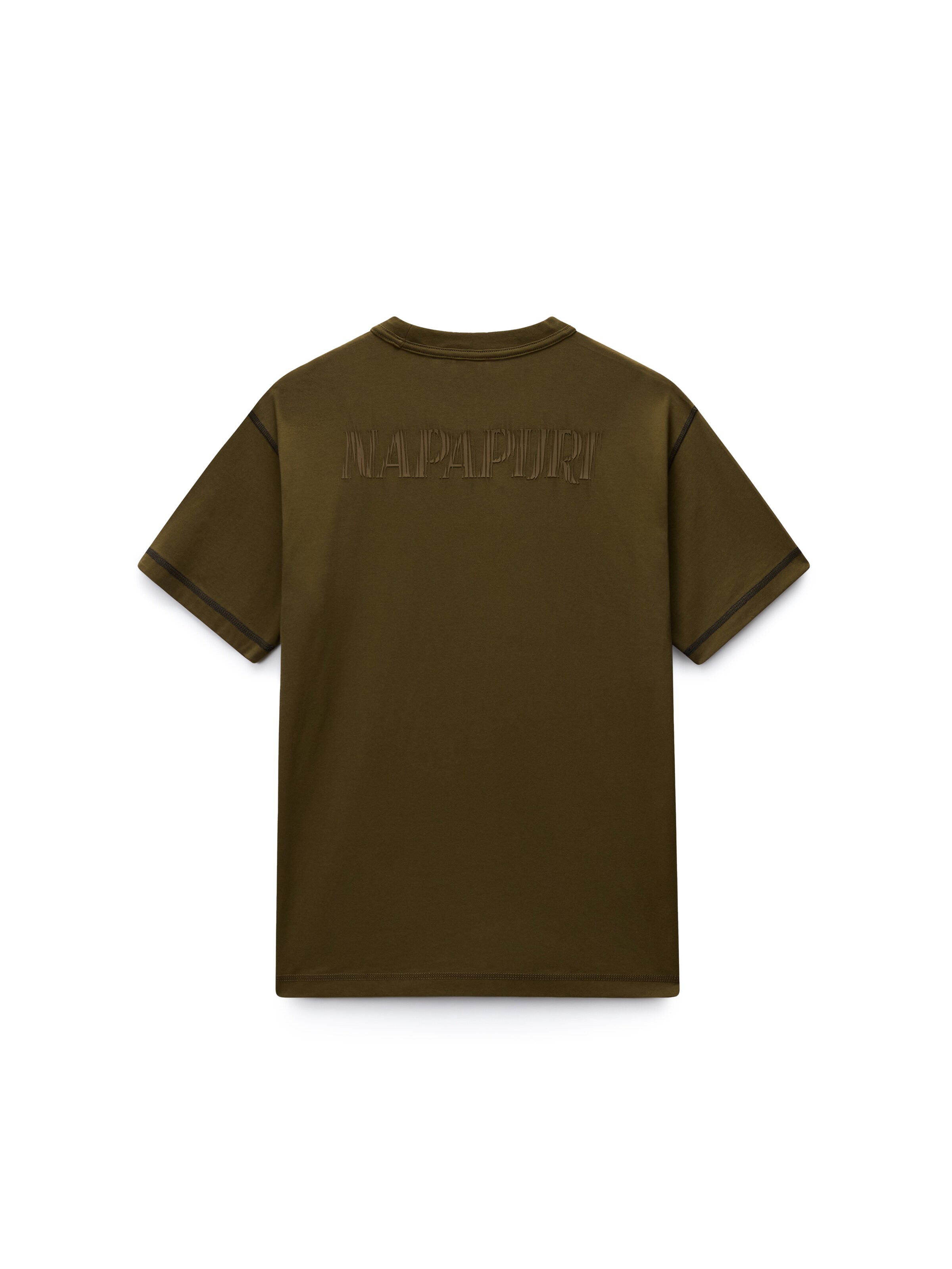 Maglietta 'S-Umbra' di NAPAPIJRI in verde