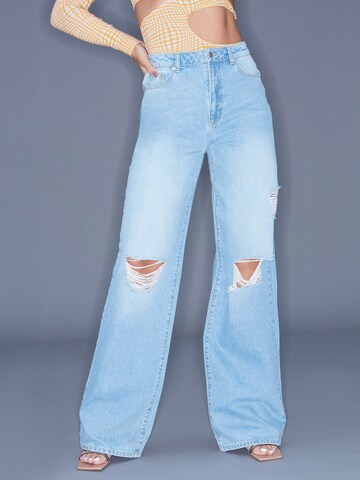 ABOUT YOU x Antonia Wide Leg Jeans 'Tara' in Blau: predná strana