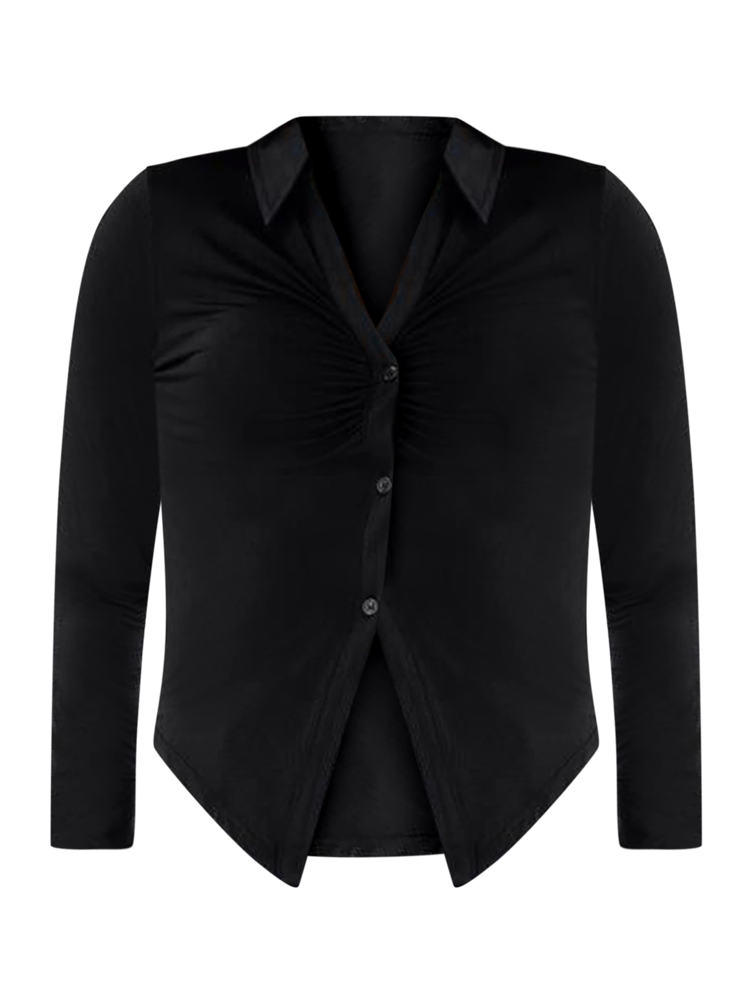 No Matter What Bluse in schwarz, Produktansicht