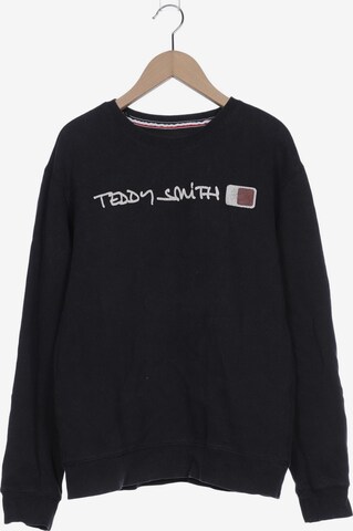 Teddy Smith Sweatshirt Zip Up Hoodie in S in Marine Blue ABOUT YOU
