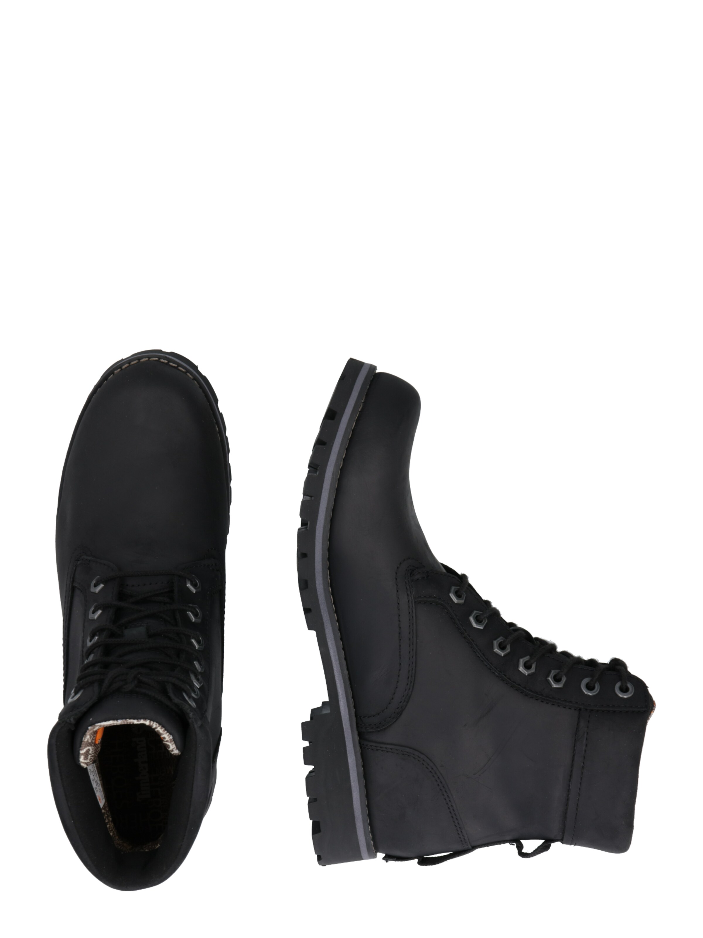 TIMBERLAND Schnürstiefel 'Rugged WP' in Schwarz