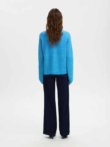 SELECTED Knit cardigan in Blue