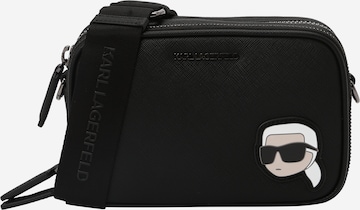 Karl Lagerfeld Tasche 'Ikonik Kore 2.0' in Schwarz: predná strana