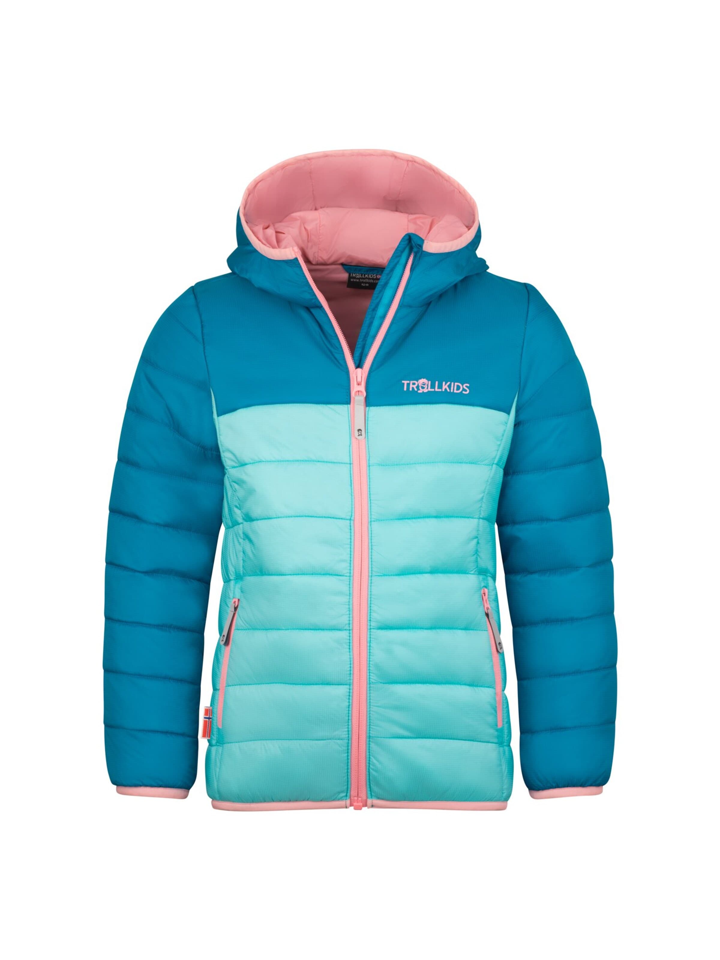 TROLLKIDS Outdoor jacket in Blue: front