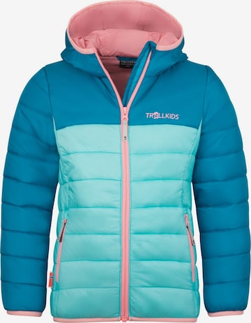 TROLLKIDS Outdoor jacket in Blue: front