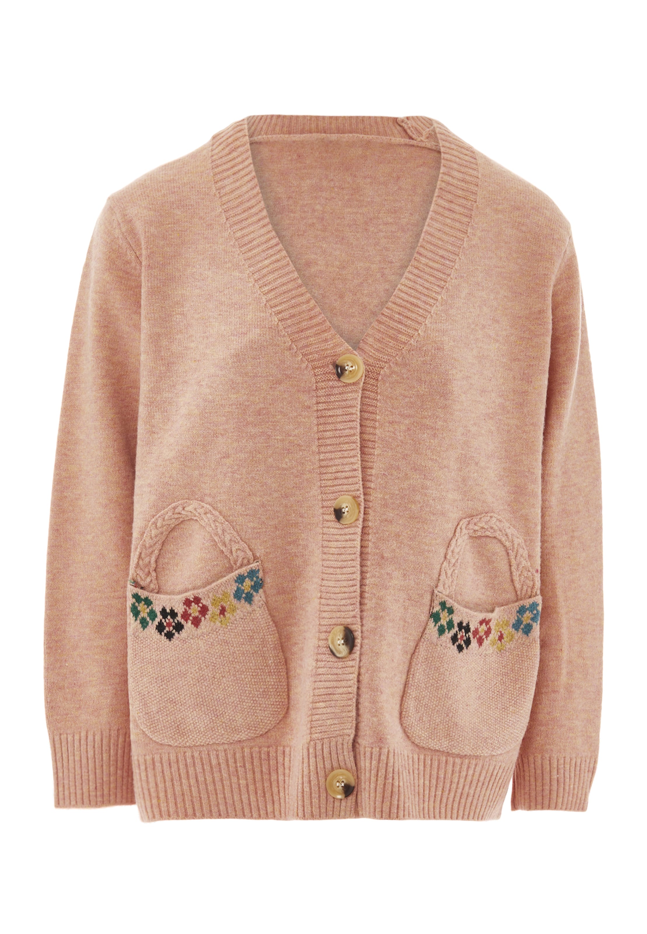 IMMY Strickjacke 'immy ' in Beige: Vorderseite