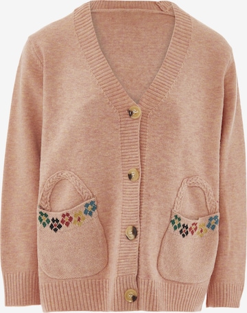 IMMY Knit Cardigan 'immy ' in Beige: front