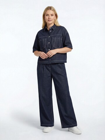 Guido Maria Kretschmer Women Μπλούζα 'Nora' σε μπλε