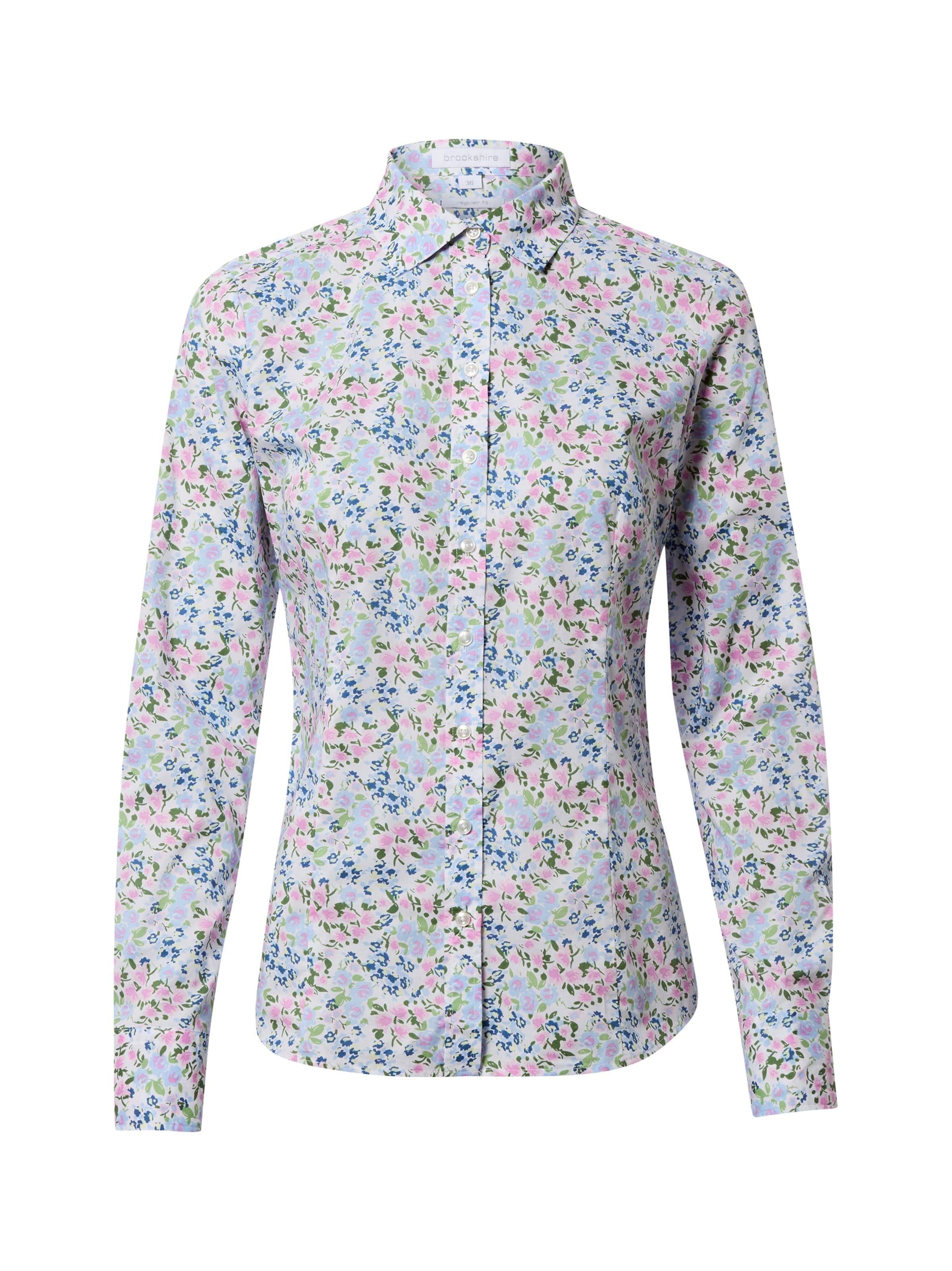 Brookshire Blouse in White: front