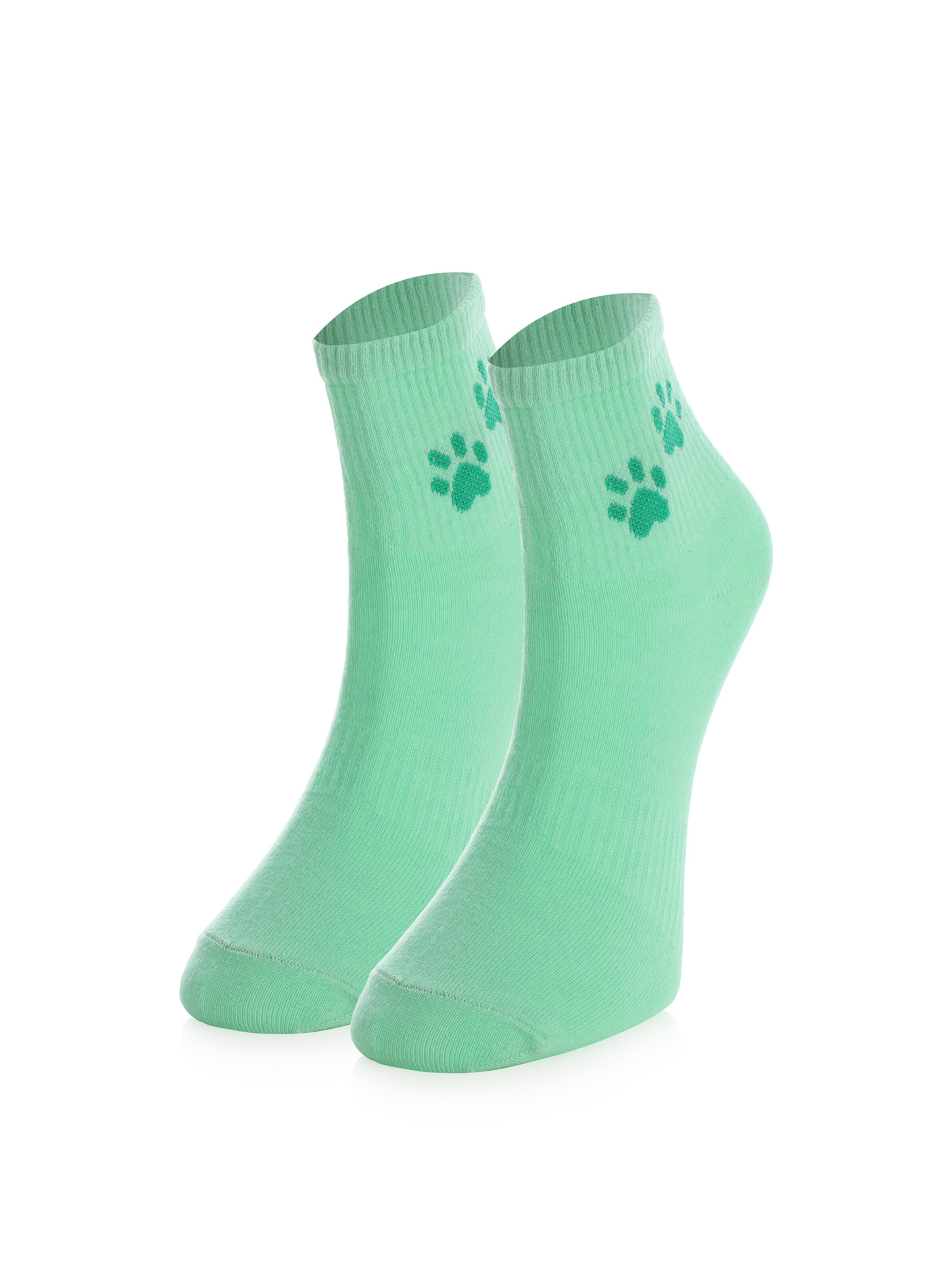 Crea Socks Ankle Socks 'Pfote Sneaker' in Mixed colors