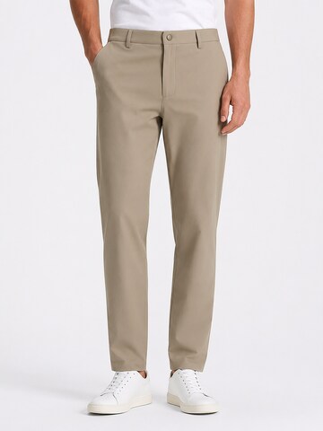 ALLTHEMEN Regular Traditional Pants 'Feder' in Green: front