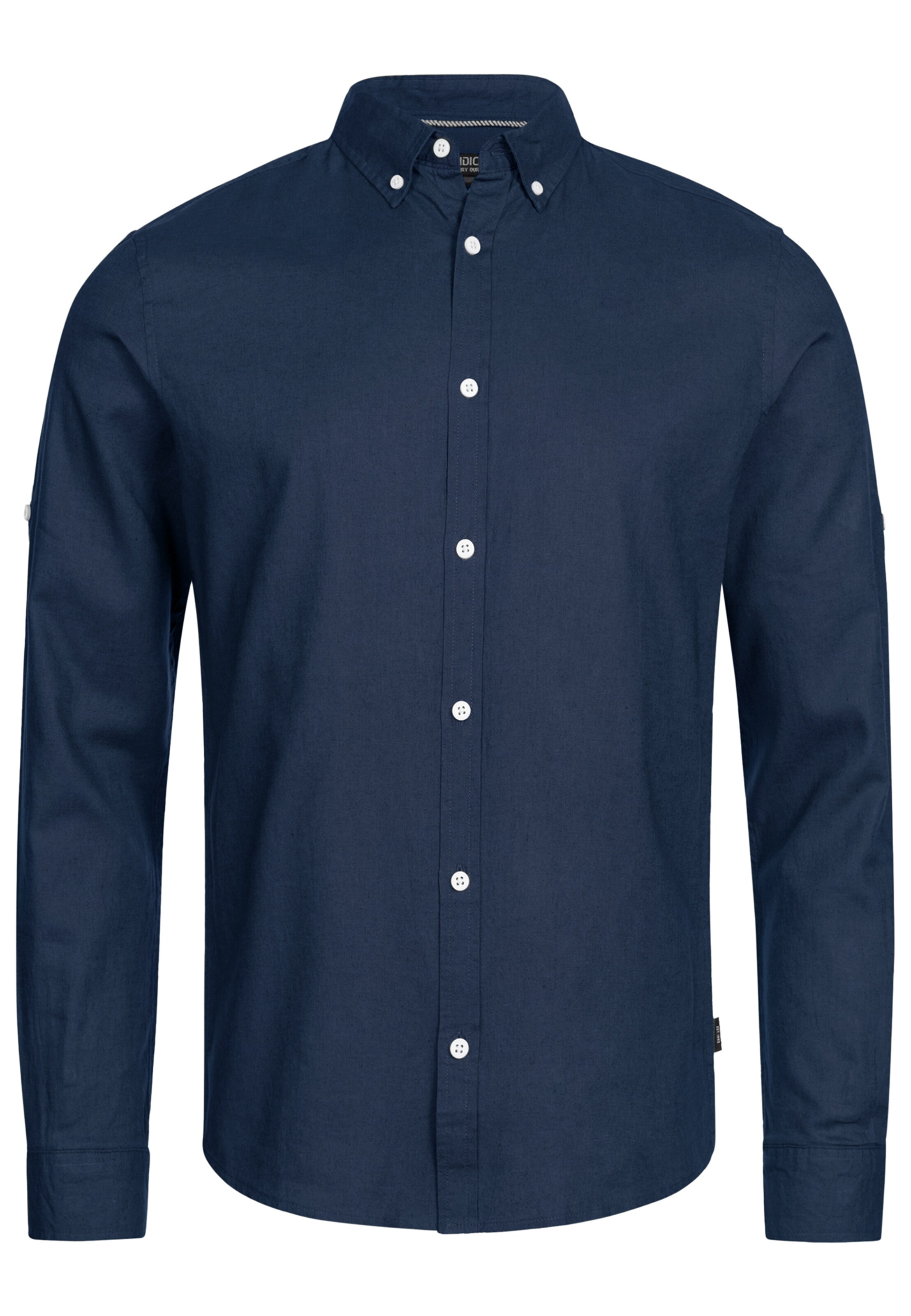 INDICODE JEANS Hemd 'Brayden' in Blau: Vorderseite