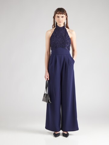 Tuta jumpsuit 'Skyla' di Skirt & Stiletto in blu
