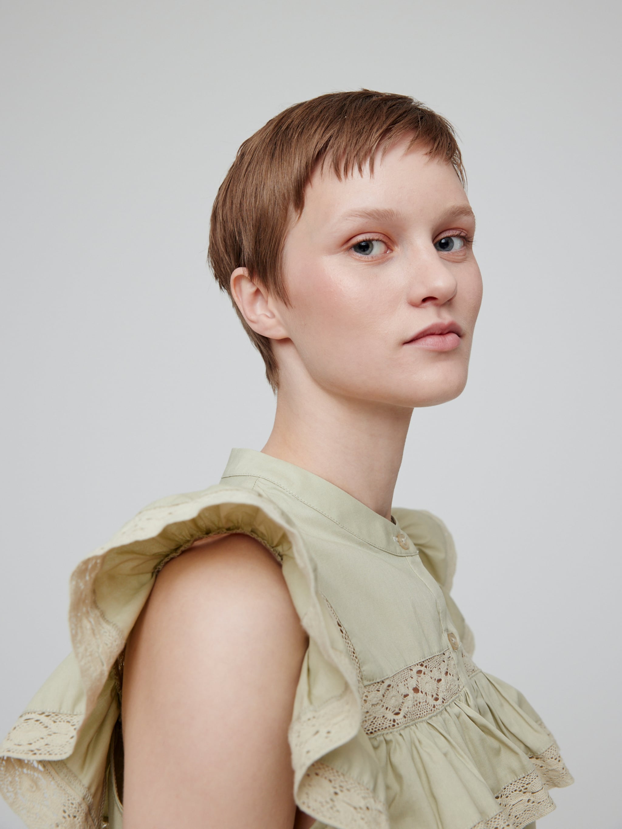 EDITED Chemisier 'Jesse' vert