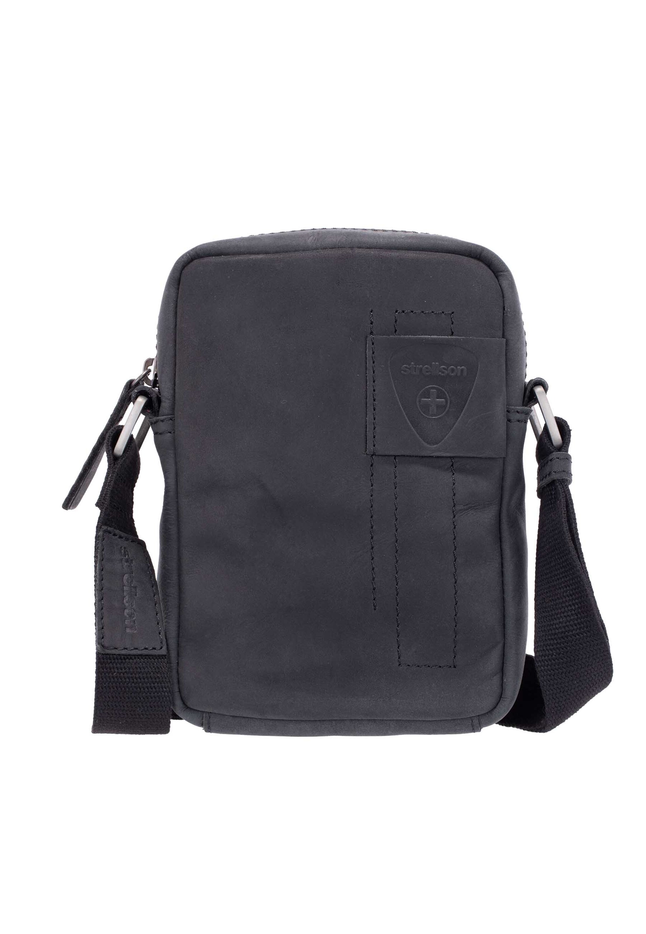 STRELLSON - Bolso de hombro 'Richmond Clint' en negro: frente