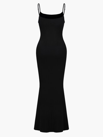 cfab (formerly creamy fabrics) Kleid 'Ribbed Cami Maxikleid'‌‌‌ in Schwarz