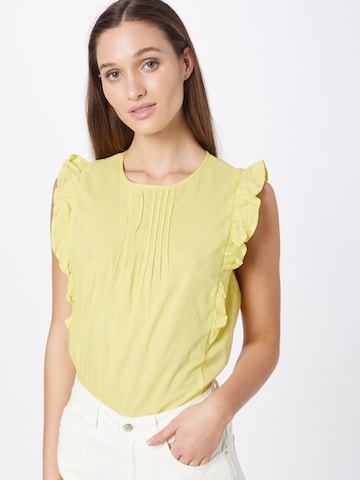 s.Oliver Blouse in Yellow: front