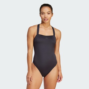 Bustier Maillot de bain sport 'Iconisea Premium' ADIDAS SPORTSWEAR en noir : devant