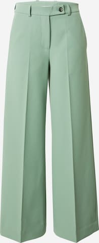 Lovechild 1979 Wide leg Pantalon 'Harper' in Groen: voorkant