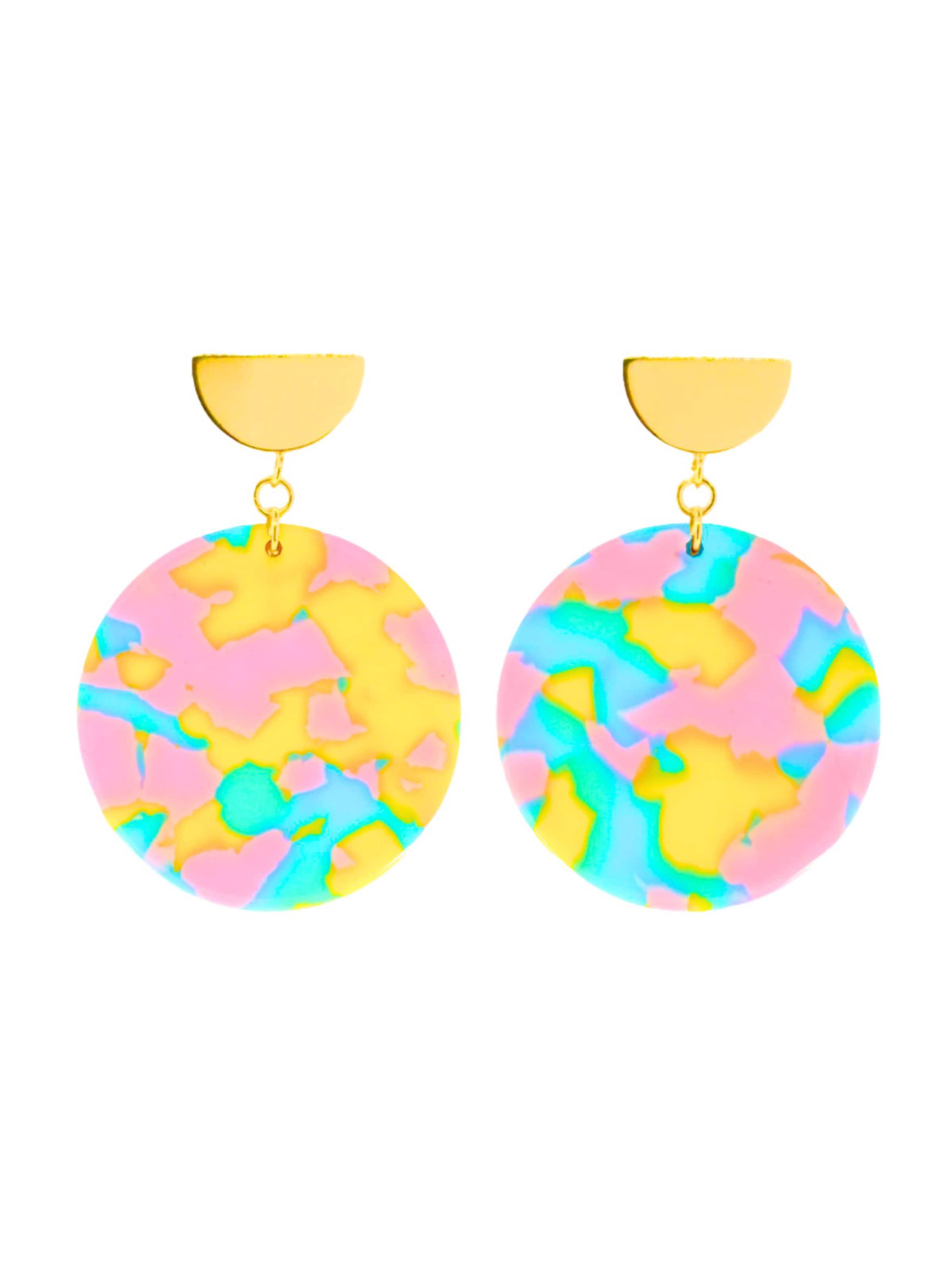 Fräulein Wunder Øreringe 'Amal' i guld: forside