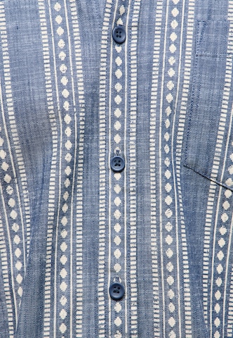 MUSTANG Regular Fit Hemd 'Darien' in Blau