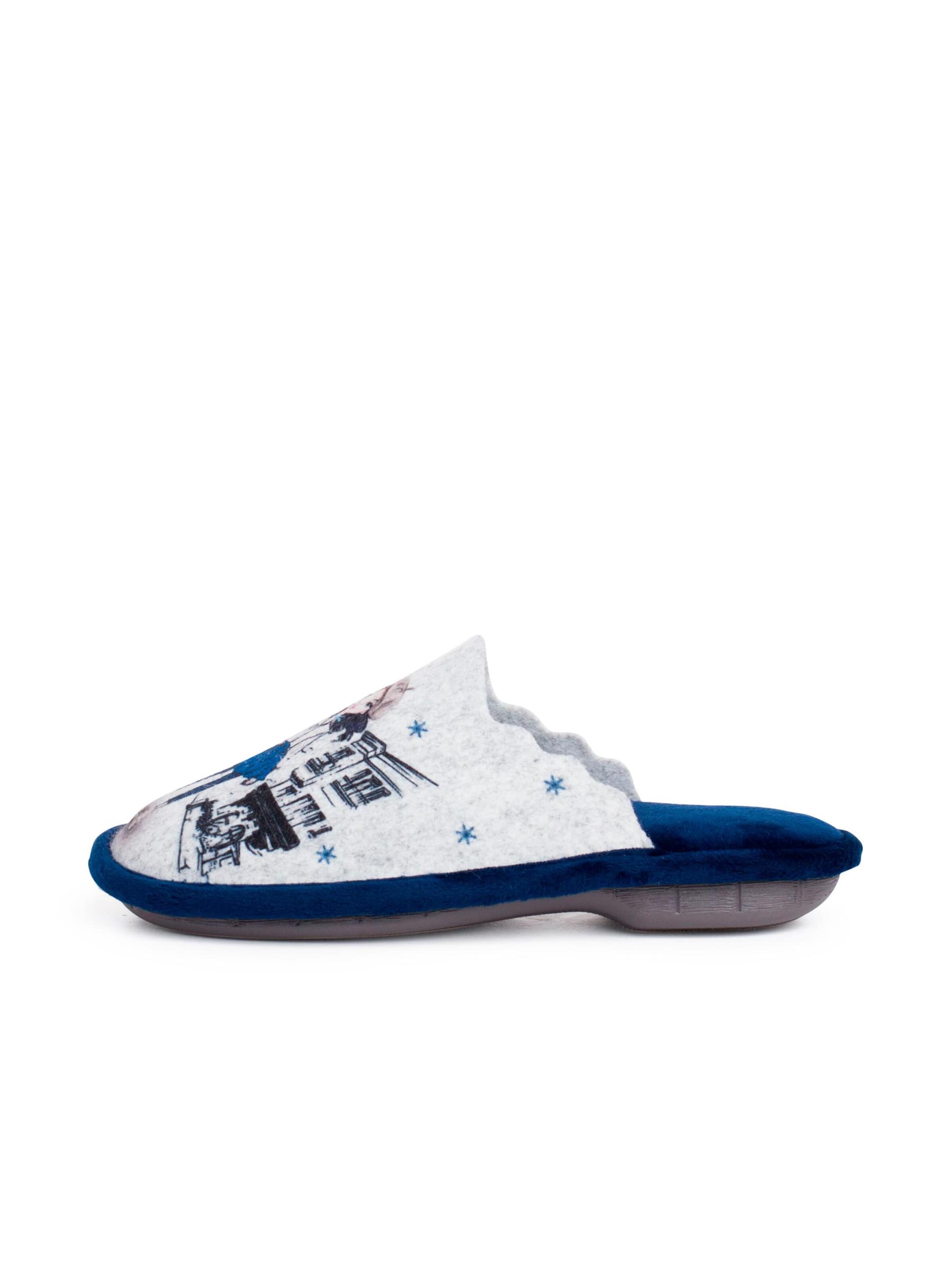 Pisamonas - Pantufa em azul