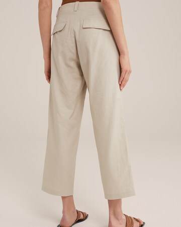 WE Fashion Loose fit Pants in Beige