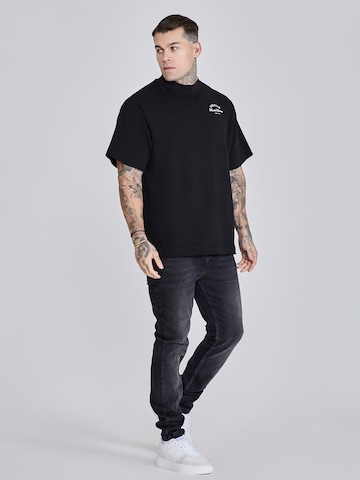 T-Shirt SikSilk en noir