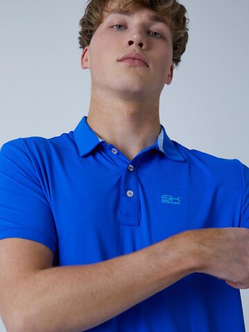 T-Shirt fonctionnel 'Polo' SPORTKIND en bleu
