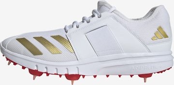 ADIDAS PERFORMANCE Sports shoe 'Howzat Spike 20' in White: front