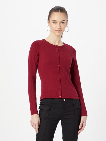 King Louie Knit Cardigan in Red: front