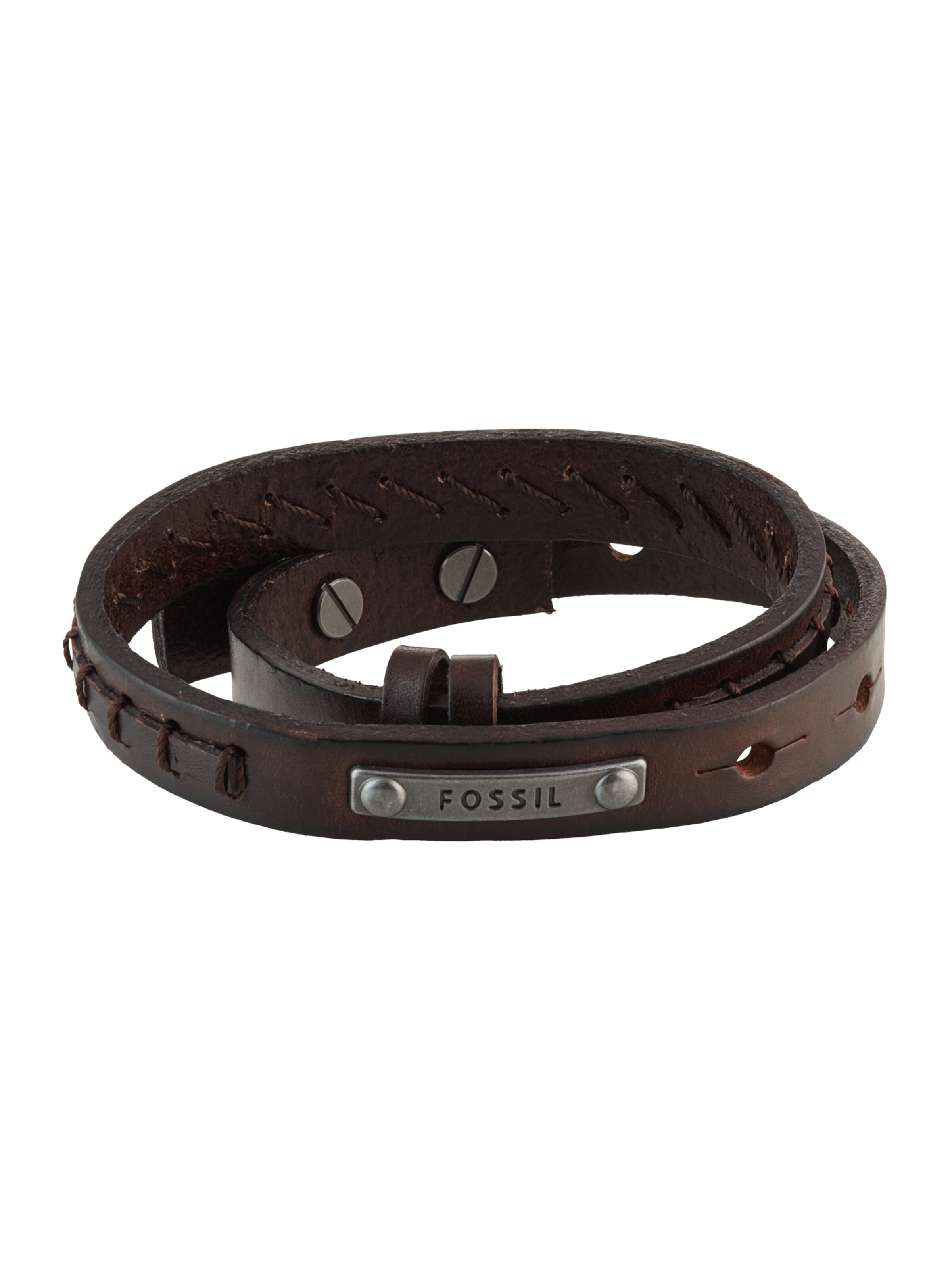 FOSSIL Armband in schoko, Produktansicht