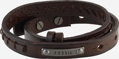 FOSSIL Pulseira em chocolate, Vista do produto