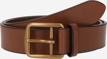 Polo Ralph Lauren Riem in Bruin: voorkant