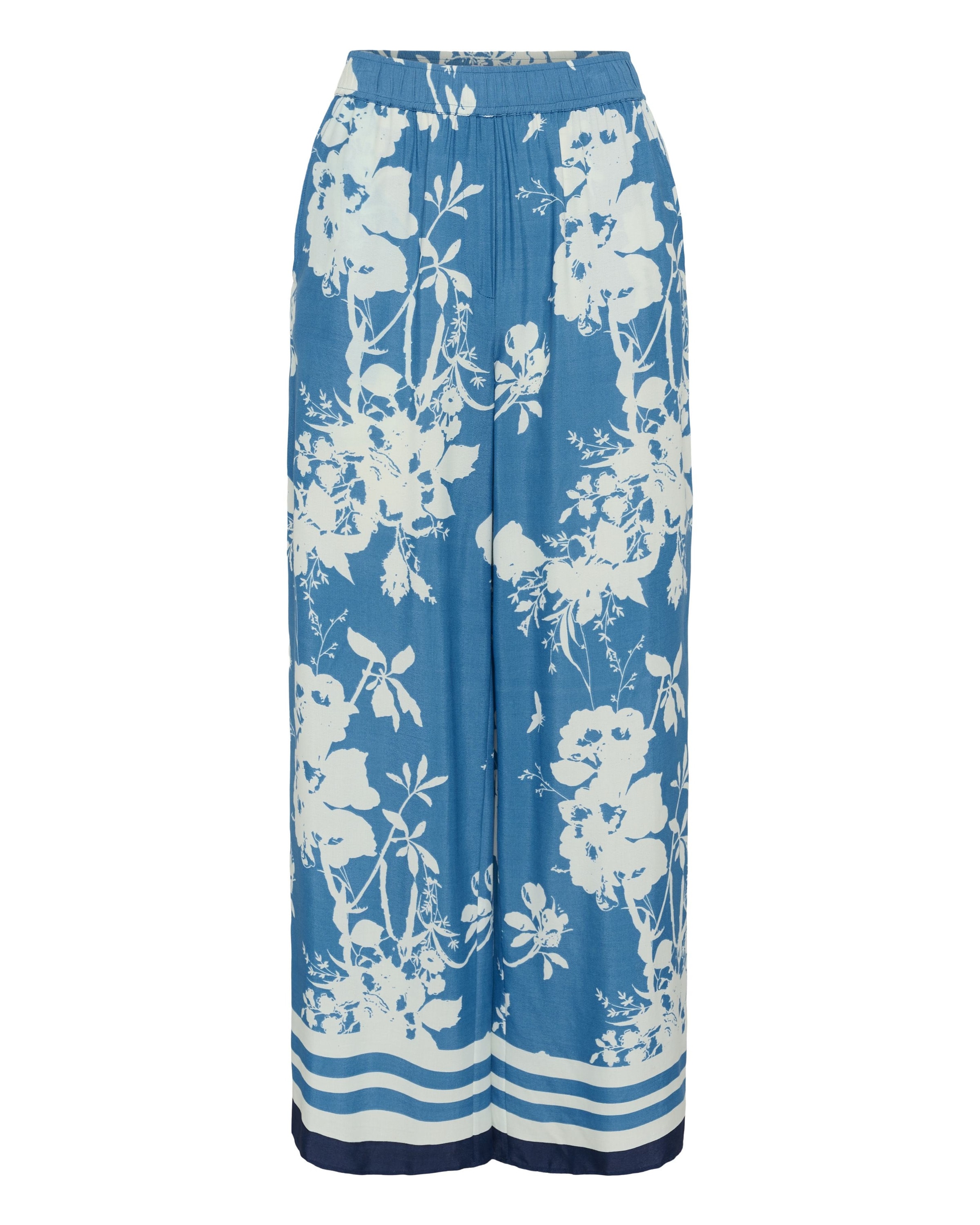 Loosefit Pantalon 'RashedaSZ' SAINT TROPEZ en bleu : devant