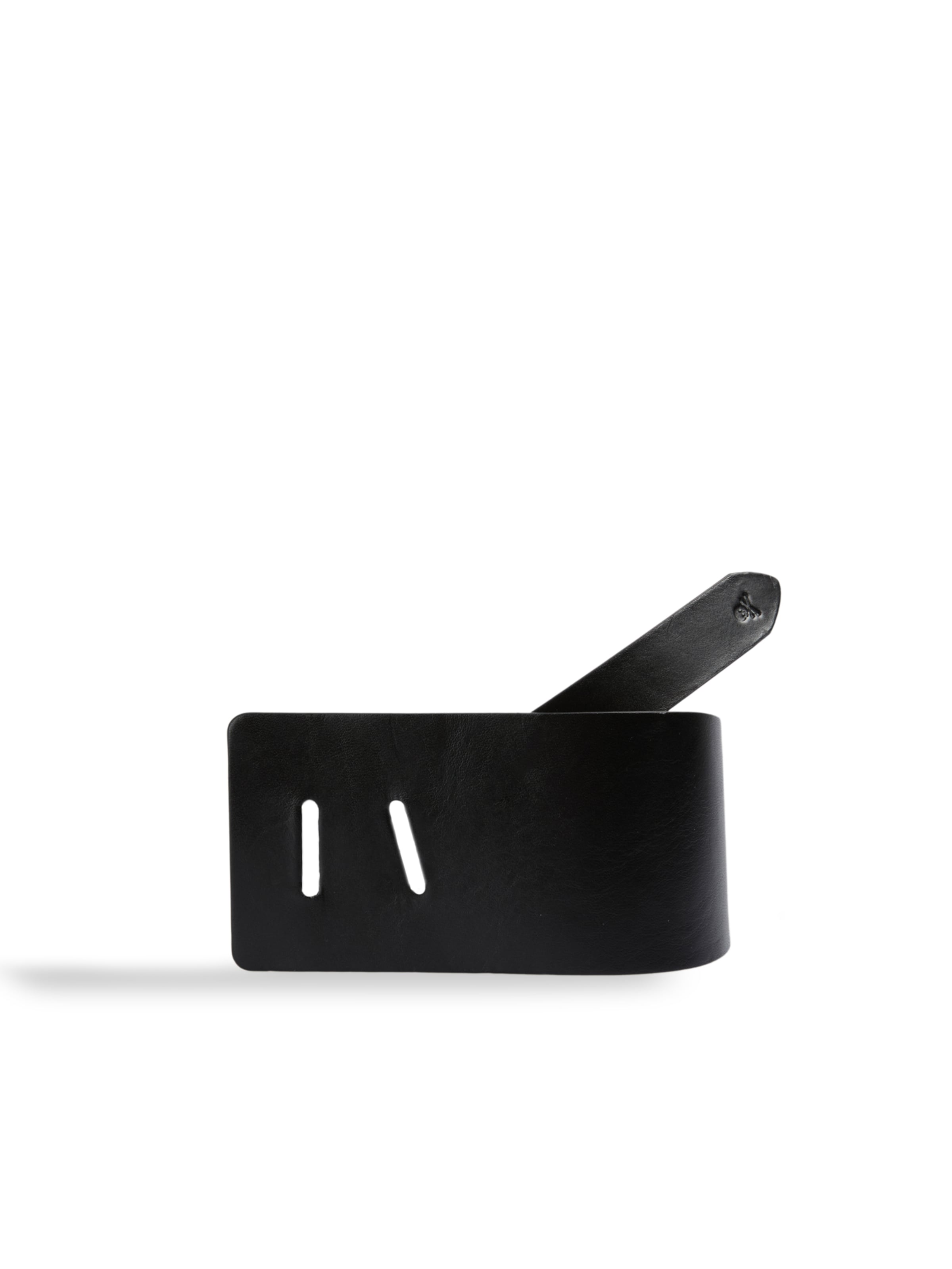 Scalpers Bælte ' ' i sort: forside