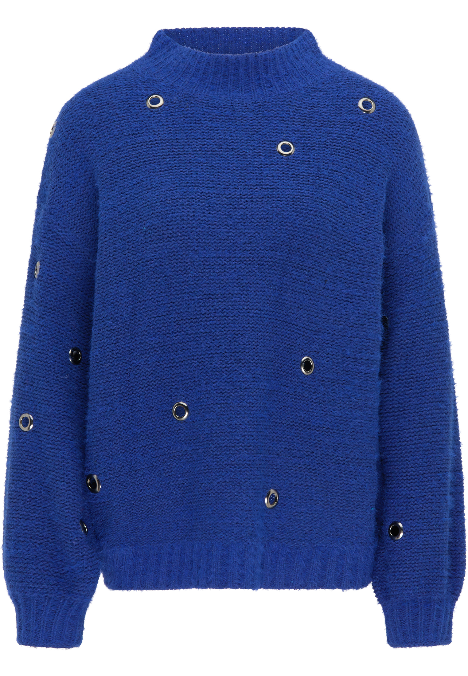 Donna Taglie comode MYMO Pullover in Blu 