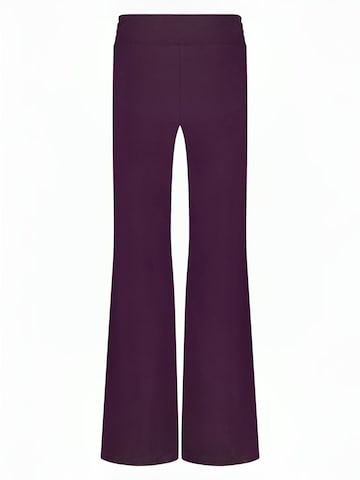 Urban Goddess Yoga & Activewear Wide leg Workout Pants 'Maeve' in Purple