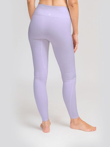 LOTUSCRAFTS Skinny Workout Pants 'BECCA Leggings' in Purple