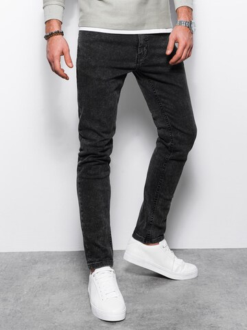 Ombre Skinny Jeans 'P1062' in Zwart