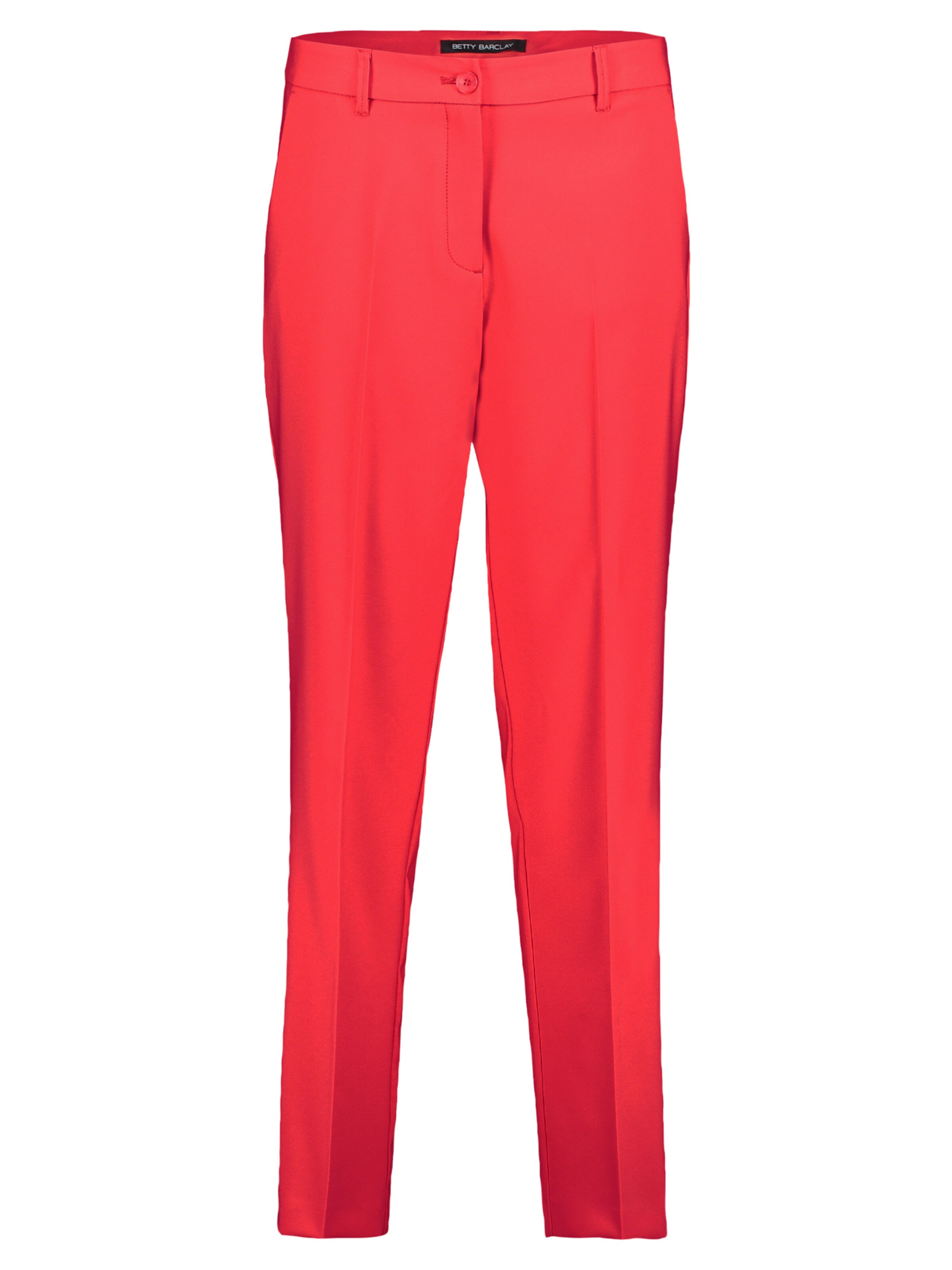 Betty Barclay Regular Broek in Rood: voorkant