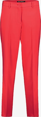 Betty Barclay Regular Broek in Rood: voorkant