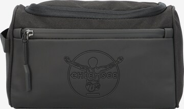 CHIEMSEE Toiletry Bag 'Track n Day' in Black: front